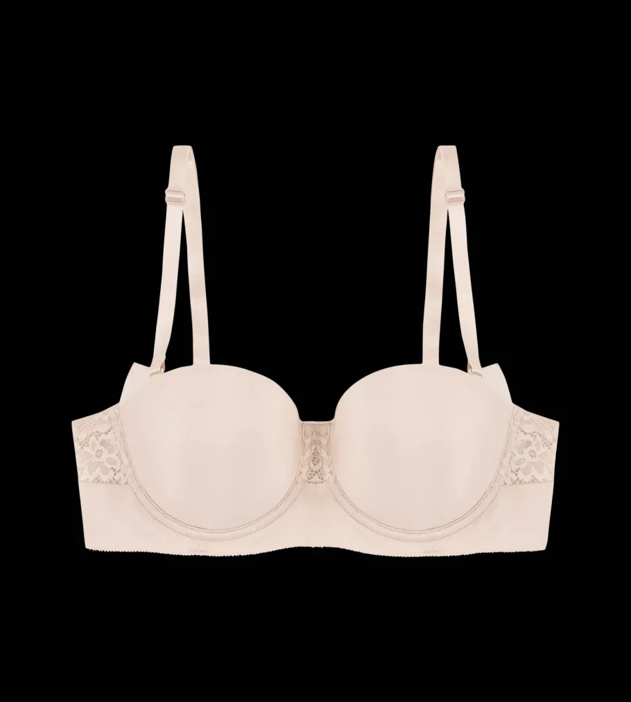 Fuller Cups|Underwired Bras>Triumph VIVID SPOTLIGHT CameoBeige