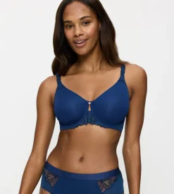 Minimizer Bras|Fuller Cups>Triumph WILD AZALEA FLORALE DeepWater