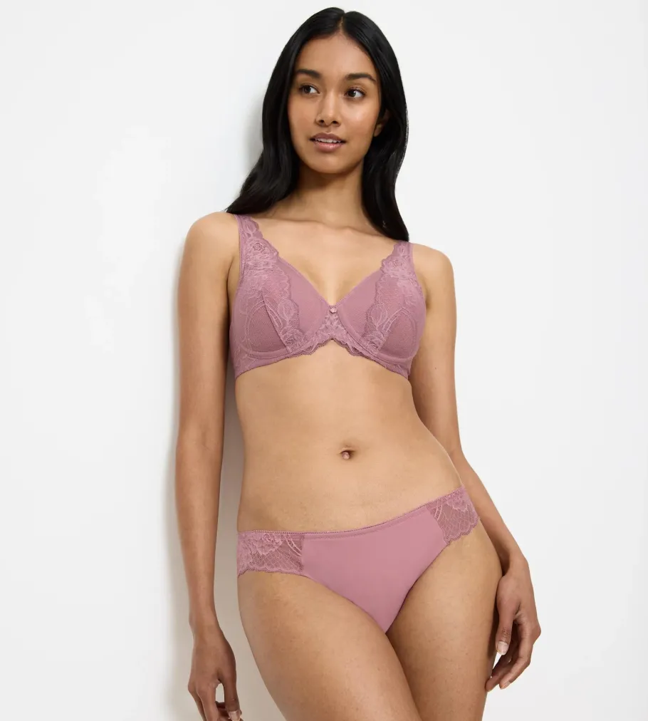 Fuller Cups|Underwired Bras>Triumph WILD PEONY FLORALE Rosebloom