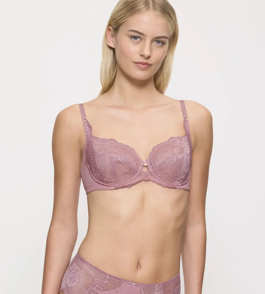 Fuller Cups|Underwired Bras>Triumph WILD PEONY FLORALE Rosebloom