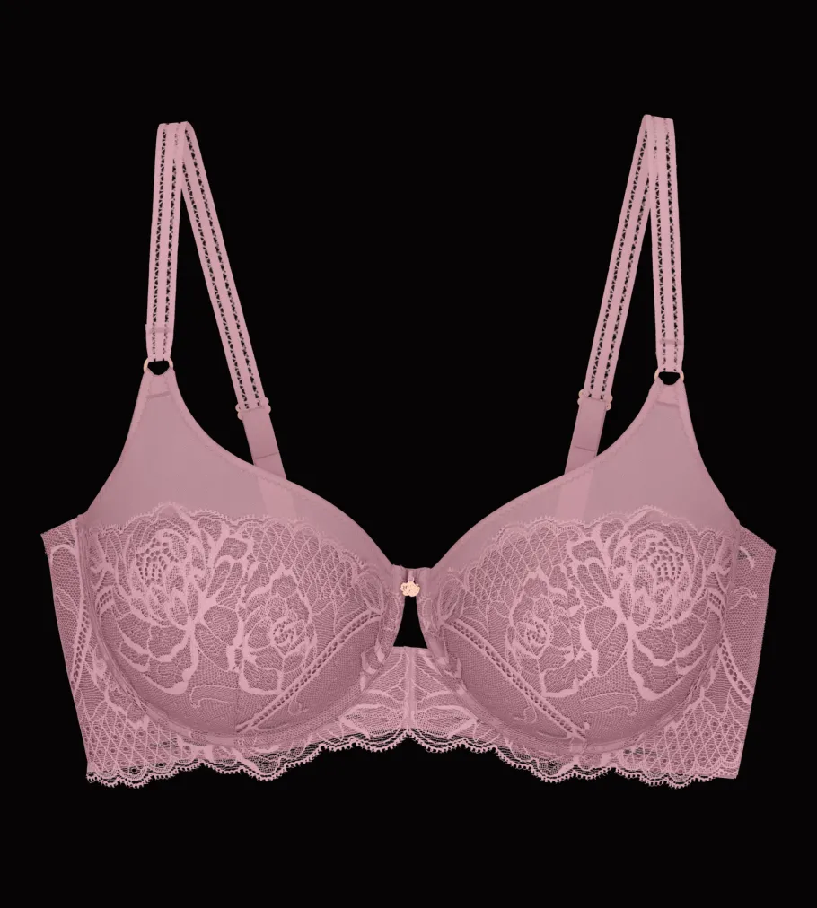 Minimizer Bras|Fuller Cups>Triumph WILD PEONY FLORALE Rosebloom