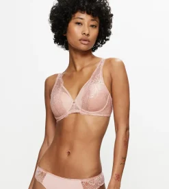 Fuller Cups|Underwired Bras>Triumph WILD PEONY FLORALE PinkPearl