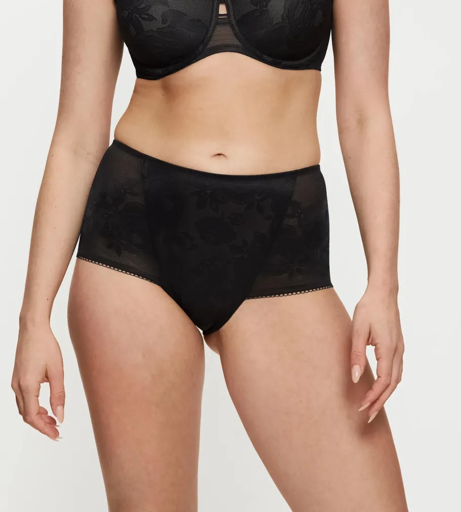 High Waisted|Shapewear>Triumph WILD ROSE SENSATION Black